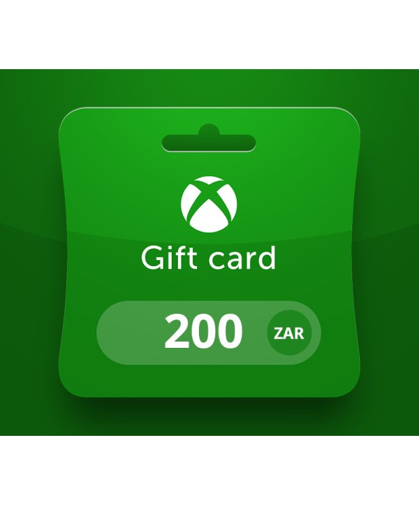 XBOX Live ZAR 200 Prepaid Card ZA Xbox One Key 